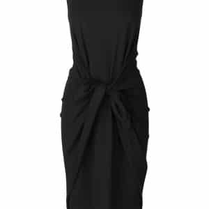 CRÉTON Crossy kjole (SORT, XL)