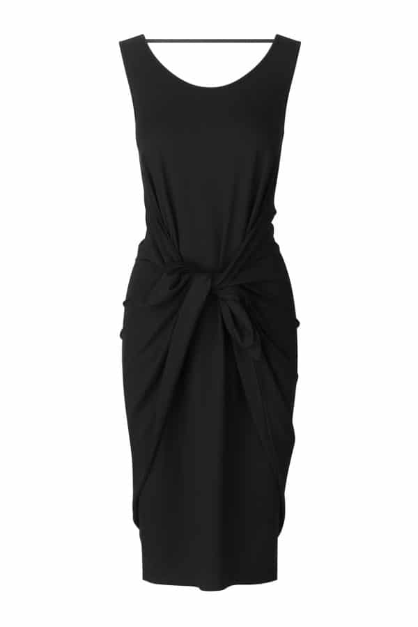 CRÉTON Crossy kjole (SORT, XL)