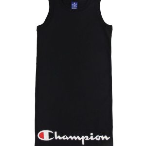 Champion Fashion Kjole - Sort m. Logo - 14-16 år (164-176) - Champion Kjole