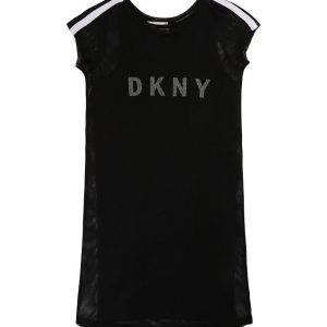 DKNY Kjole - Sort m. Logo - 14 år (164) - DKNY Kjole