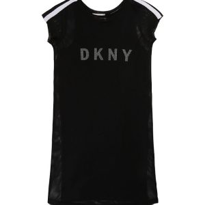 DKNY Kjole - Sort m. Logo - 16 år (176) - DKNY Kjole