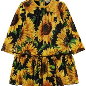 Dolce & Gabbana Kjole m. Bloomers - Sunflower - Sort/Gul - 24-30 mdr - Dolce & Gabbana Kjole