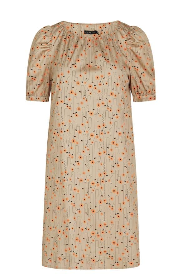 CRÉTON CRPuffily kjole (ORANGE 40)