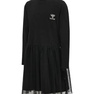 Hummel Kjole - hmlCole - Sort m. Sølv - 10 år (140) - Hummel Kjole