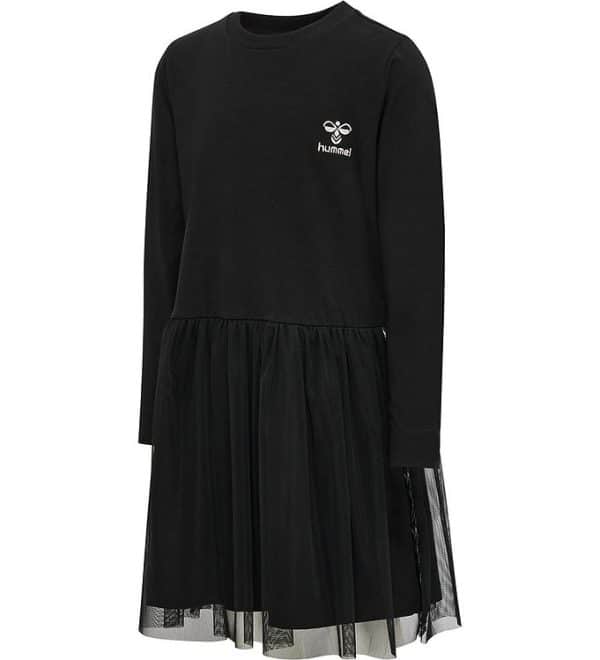 Hummel Kjole - hmlCole - Sort m. Sølv - 4 år (104) - Hummel Kjole