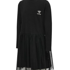 Hummel Kjole - hmlCole - Sort m. Sølv - 12 år (152) - Hummel Kjole