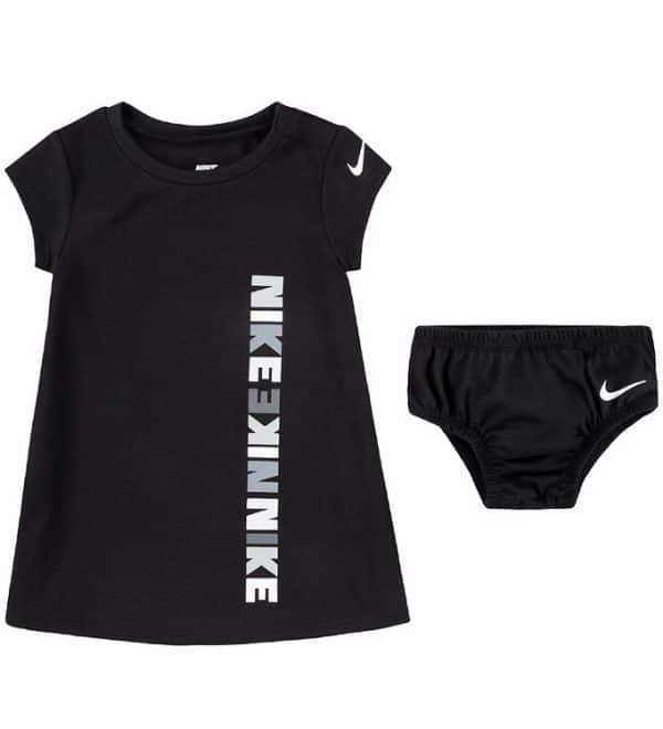 Nike Kjole m. Bloomers - Sort - 24 mdr - Nike Kjole