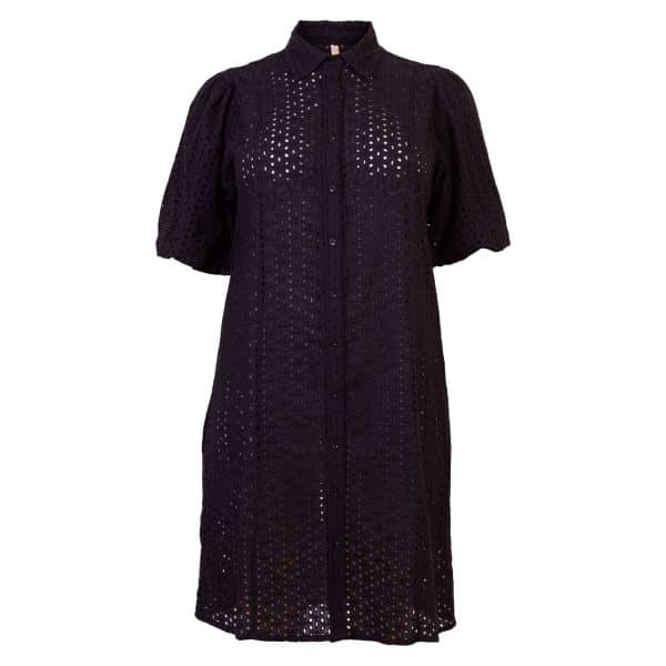 Cassiopeia - Plus size dame kjole - Sort - Str. 46/48