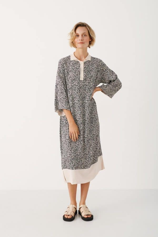 Part Two Nadimapw Kjole 6674 301190, Farve: Sort, Størrelse: 38, Dame