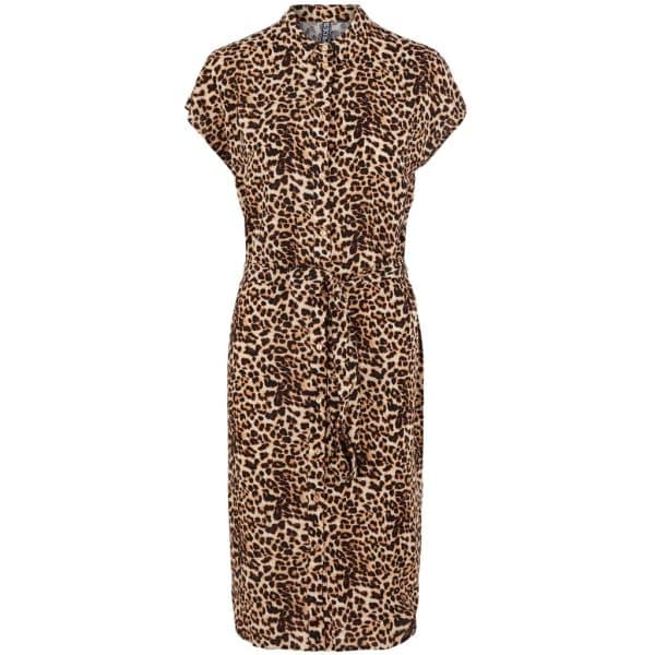 PIECES dame kjole PCNYA - Black Leopard