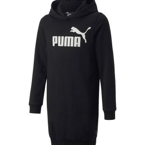 Puma Kjole - ESS Logo Hooded - Sort