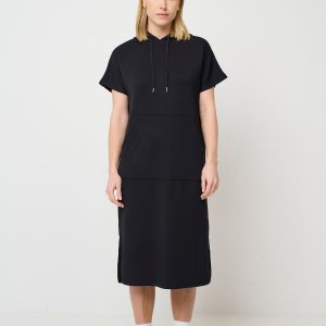 CRÉTON CRHallie hoodie kjole (SORT L)