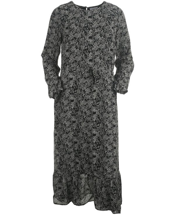 Grunt kjole, Abbi, sort - 176,XL / 16år
