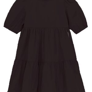 Name It kjole, Fialu, Black - 116,6år