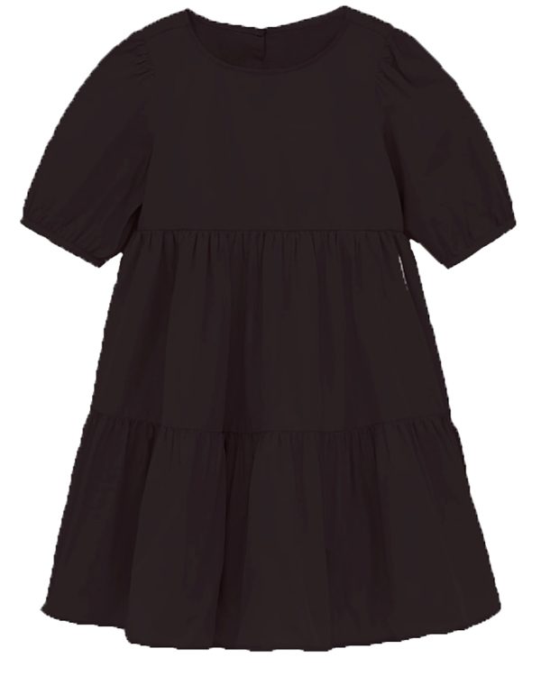 Name It kjole, Fialu, Black - 146,11år