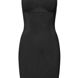 Lykkeland Ateliér Kjole - Slip - Black