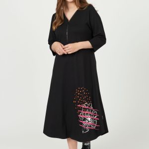 Pont Neuf - Kjole - Pntika - Black - Xs/36-38