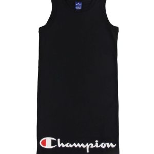 Champion Fashion Kjole - Sort m. Logo