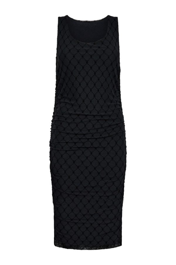 Hype The Detail - Kjole - Mesh Dress - Sort (Levering start marts)