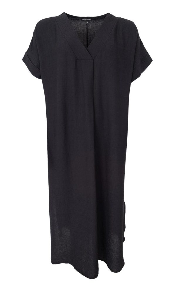 Black Colour Kjole - Samos - Black