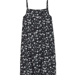 Calvin Klein Kjole - Strap - Flower Aop