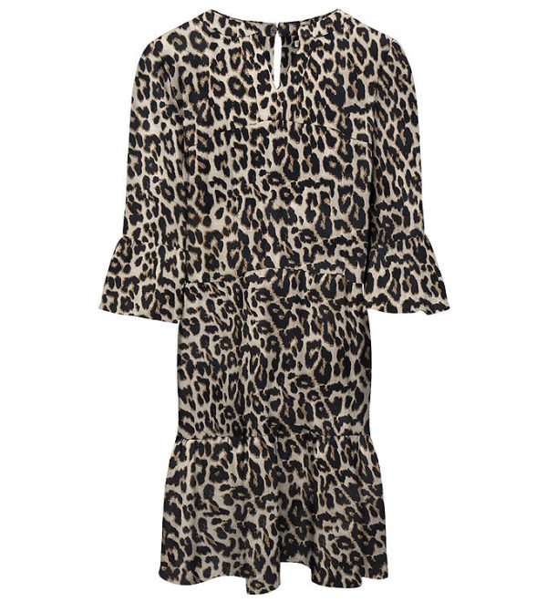 Kids Only Kjole - KogGlow - Black/Clara leo