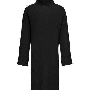 Kids Only Kjole - Strik - KogAnne - Black/Solid