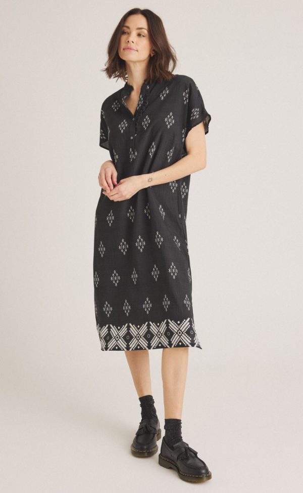 Luxzuz Kjole - Maritoni - Black