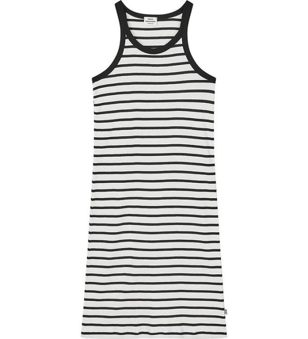 Mads Nørgaard Kjole - Rib - Carna - Vanilla Ice/Sort