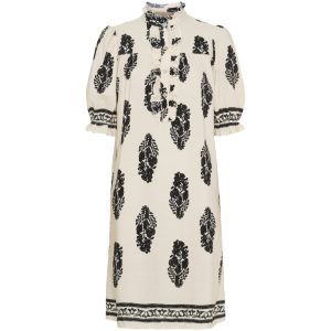Marta du Chateau dame kjole MdcNaomi 259077-1 - Beige/Black