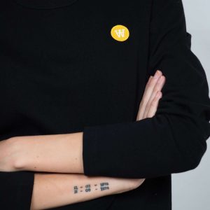 Moa Long Sleeve - Black - Wood Wood - Sort S