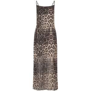 PIECES dame kjole PCALEO - Black Leo