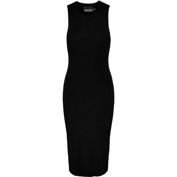 PIECES dame kjole PCSUE - Black