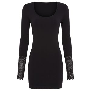 Tim & Simonsen - Mary bluse One plus - sort
