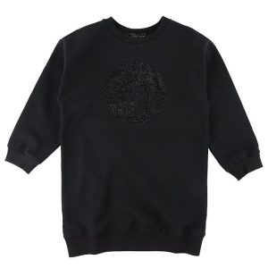 Versace Sweatkjole - Sort m. Logo/Similisten