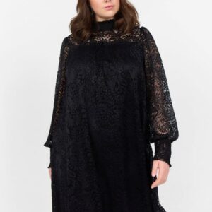 Curvy Wakristin 1 Kjole Sort