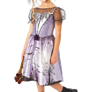 Goth Brud Halloween børne Kjole