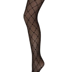 Hype The Detail - Strømpebukser - Tight Heart 25d - Black