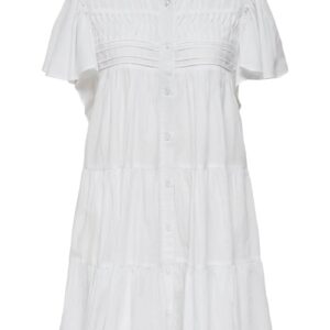 JDY - Kjole - Naya S/S Shirt Dress - Cloud Dancer