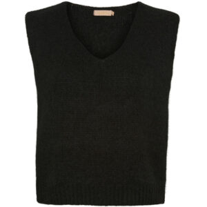 Marta Du Chateau dame vest MdcMarlene 5114 - Black