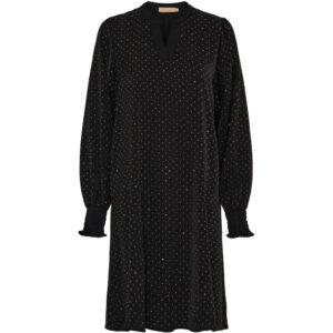 Marta du Chateau dame kjole MdcCendrine 32155 - Black