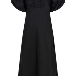 Neo Noir - Kjole - Illana Poplin Dress - Black