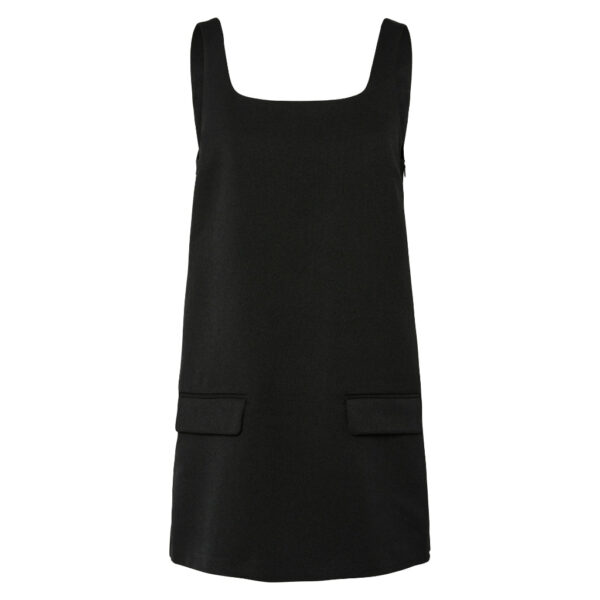 PIECES dame kjole PCFILINE - Black