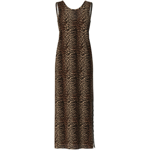 PIECES dame kjole PCFLORA - Black Leo