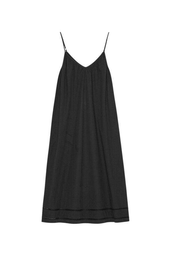 Sunlight poplin kjole - Moonless night