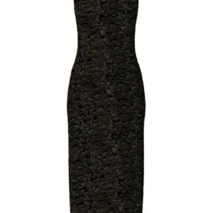 Y.A.S - Kjole - Mera SL Long Dress - Black (Levering start august)