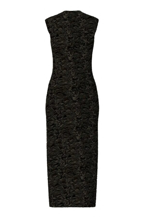 Y.A.S - Kjole - Mera SL Long Dress - Black (Levering start august)