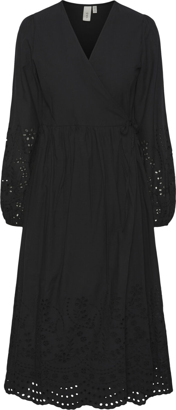 Yasluma LS Long Wrap Dress S. Noos
