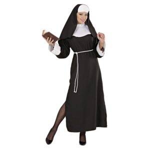 Klassisk Nonnekostume Sort