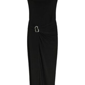 Neo Noie - Kjole - Minja Drapy Dress - Black (Levering slut oktober)